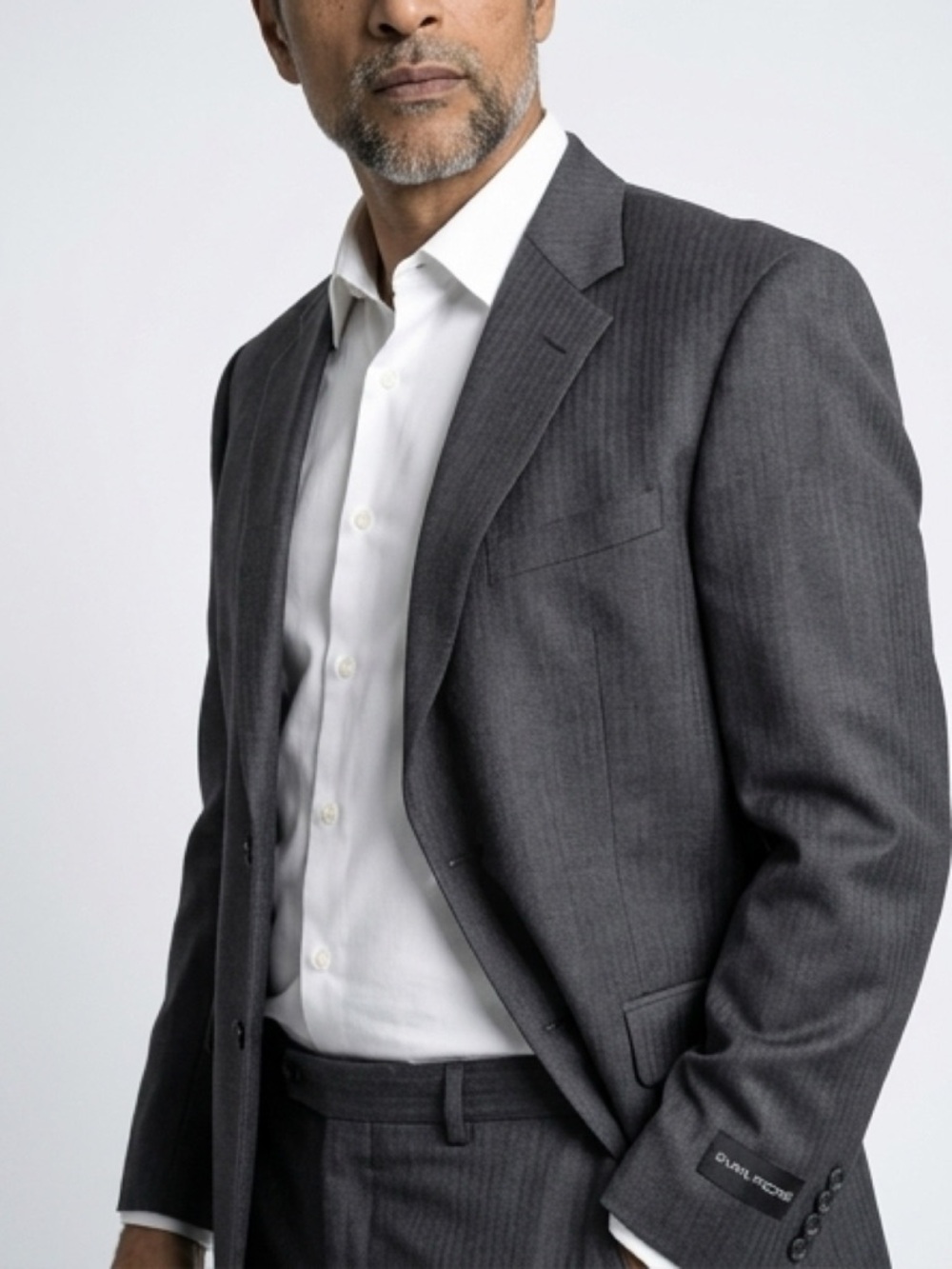 Men's Vintage Gray Suit by Evan-Picone